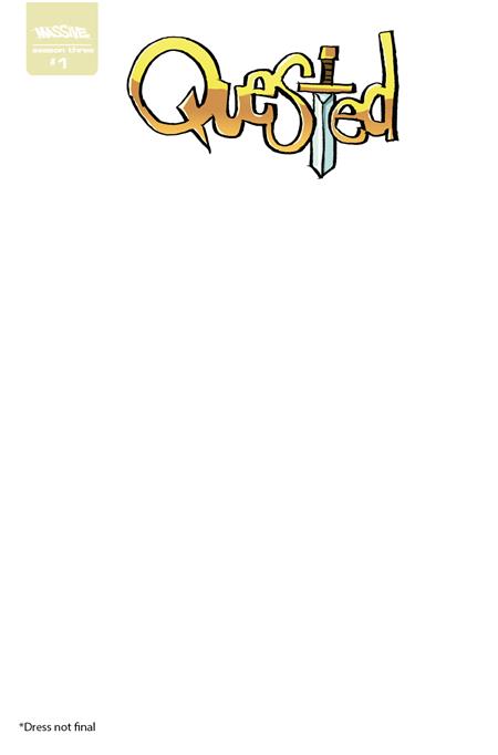 Quested #1 (Of 3) Cvr D Blank Sketch Var - Cover