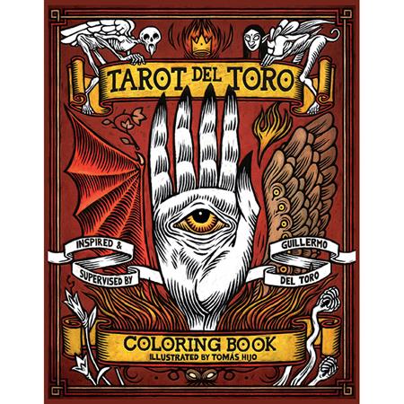 Tarot Del Toro Coloring Book TP - Cover