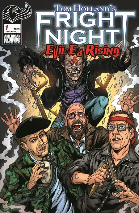 TOM HOLLANDS FRIGHT NIGHT EVIL ED RISING #1 (ONE SHOT) CVR E PUIS CALZADA — Cover