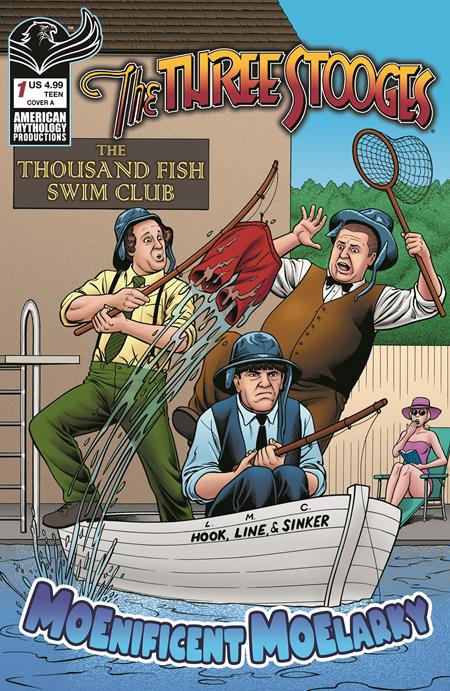 Three Stooges Magnificent Moelarky #1 Cvr A Fraim Brothers - Cover