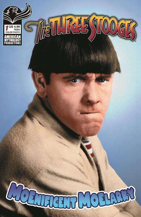 Three Stooges Magnificent Moelarky #1 Cvr B Color Photo Var - Cover