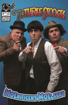Three Stooges Magnificent Moelarky #1 Cvr D Stoogetalk Photo Var