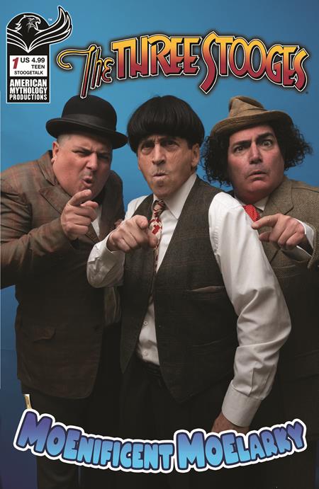 Three Stooges Magnificent Moelarky #1 Cvr D Stoogetalk Photo Var - Cover