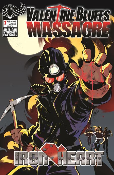 Valentine Bluffs Massacre Iron Heart #1 (Of 2) Cvr D Andrea Arcari Var (MR) - Cover