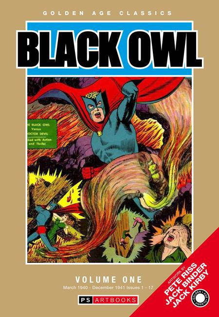 Golden Age Classics: The Black Owl Vol. 1 HC - Cover
