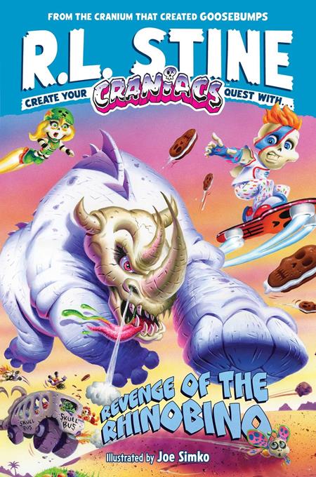Craniacs Novel HC Vol. 02 Revenge of the Rhinobino - Cover