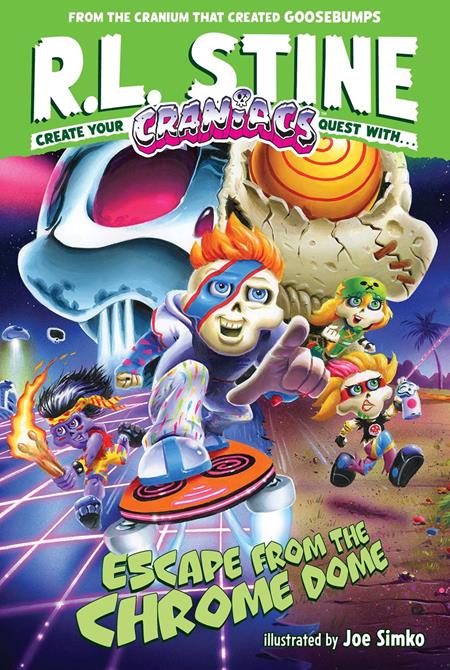 Craniacs Novel TP Vol. 01 Escape from the Chrome Dome - Cover