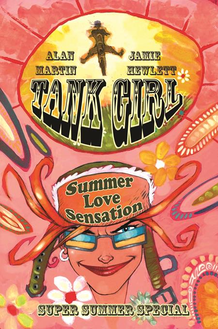 TANK GIRL SUMMER LOVE SENSATION 35TH ANNIVERSARY COMIC (ONE SHOT) CVR D JAMIE HEWLETT FOIL VAR — Cover