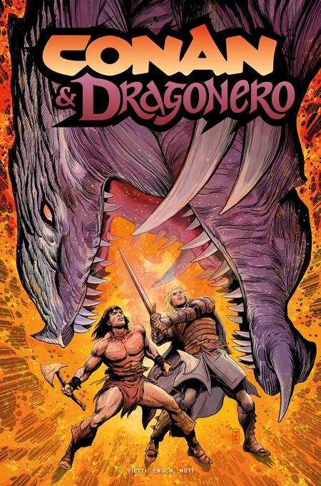Conan and Dragonero #4 Cover D Patch Zircher Foil Variant (MR) - Cover