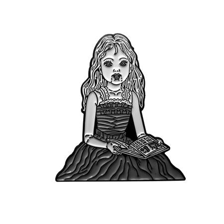 Junji Ito Hell Doll Enamel Pin Badge - Cover
