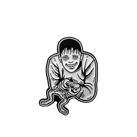 Junji Ito Soichis Convenient Curse Enamel Pin Badge - Cover