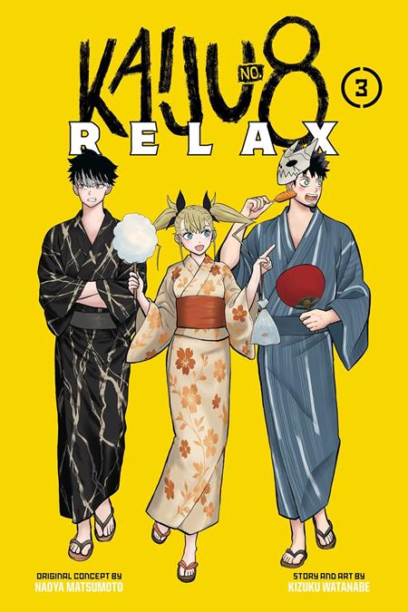 Kaiju No 8 Relax TP Vol. 03 - Cover