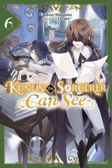Kunon the Sorcerer Can See Light Novel Vol. 06 - Cover