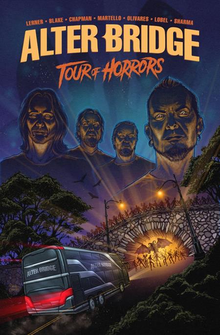 Alter Bridge: Tour of Horrors HC — Cover