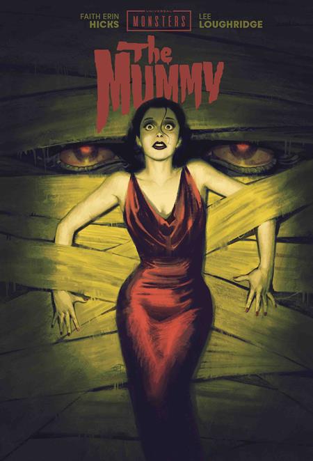 UNIVERSAL MONSTERS THE MUMMY HC DIRECT MARKET EXCLUSIVE DAVID TALASKI CVR — Cover