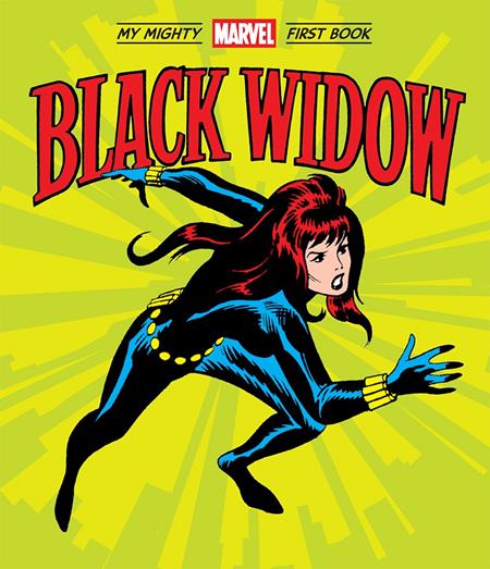BLACK WIDOW MY MIGHTY MARVEL FIRST BOOK HC — Cover