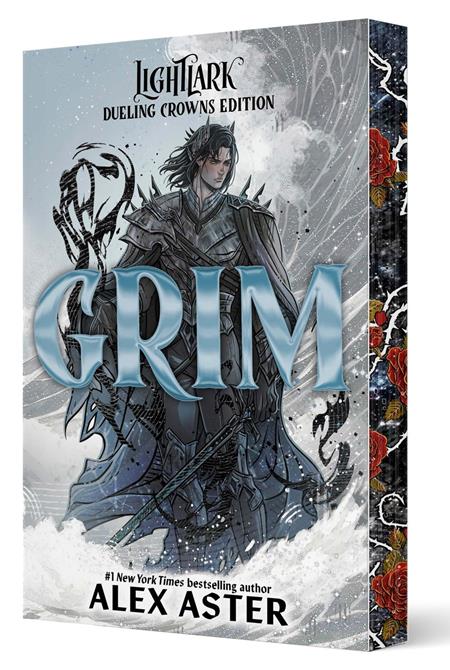 GRIM DUELING CROWNS EDITION NOVEL A LIGHTLARK SAGA DELUXE COMPANION BOOK — Cover