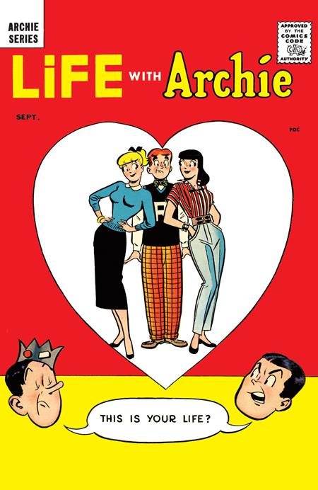 LIFE WITH ARCHIE #1 FACSIMILE CVR D HARRY LUCEY TERRY SZENICS FOIL VAR — Cover