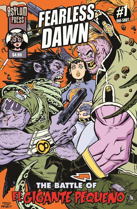 FEARLESS DAWN THE BATTLE OF EL GIGANTE PEQUENO (ONE-SHOT) CVR A STEVE MANNION — Cover