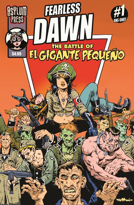 FEARLESS DAWN THE BATTLE OF EL GIGANTE PEQUENO (ONE-SHOT) CVR B STEVE MANNION HELGAS CREW VAR — Cover