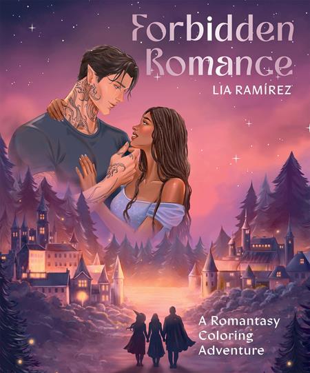 FORBIDDEN ROMANCE TP A ROMANTASY COLORING ADVENTURE — Cover