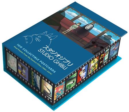 STUDIO GHIBLI 100 COLLECTIBLE POSTCARDS — Cover