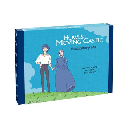STUDIO GHIBLI HOWLS MOVING CASTLE STATIONERY SET — Cover