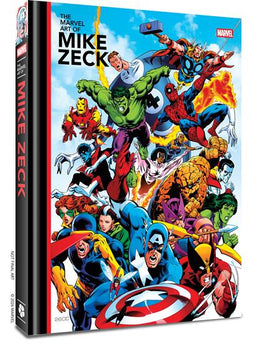 MARVEL ART OF MIKE ZECK HC DIRECT MARKET EXCLUSIVE