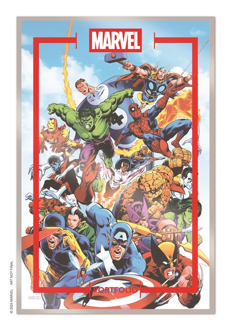 MARVEL PORTFOLIO OF MIKE ZECK SECRET WARS 9 PRINT SET — Cover