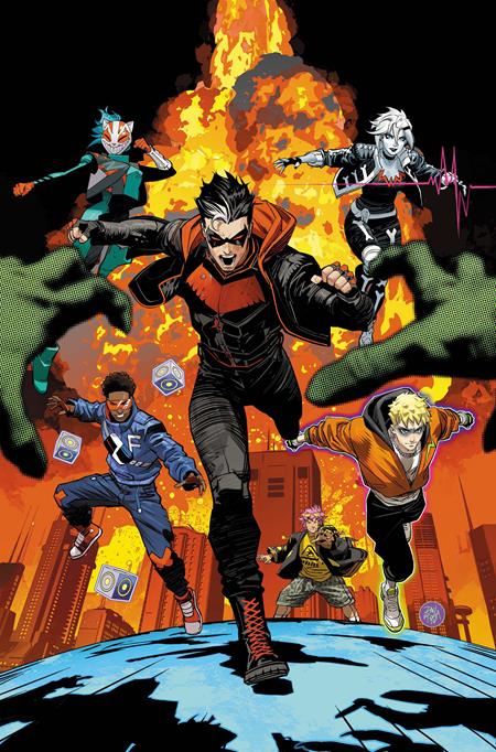 TEEN TITANS #1 CVR B DAN MORA CARD STOCK VAR — Cover
