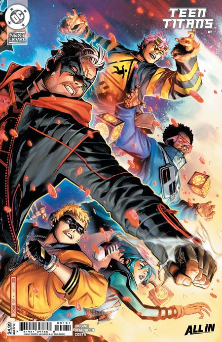 TEEN TITANS #1 CVR C JIM CHEUNG CARD STOCK VAR — Cover