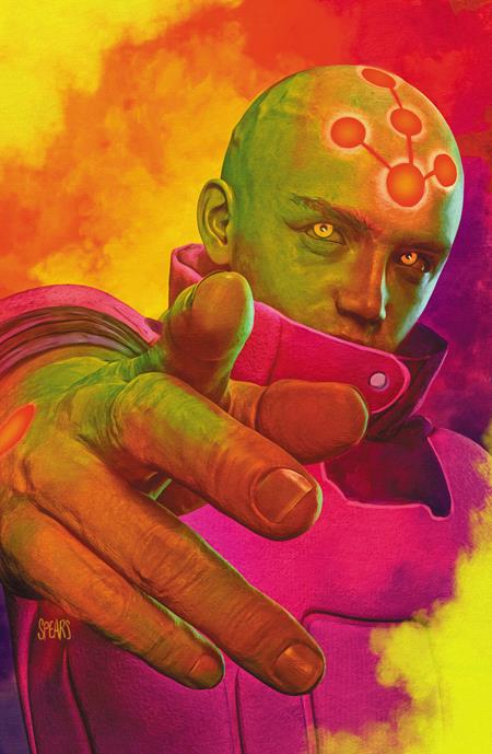 LEGION OF SUPER-HEROES #1 CVR C MARK SPEARS CARD STOCK VAR — Cover