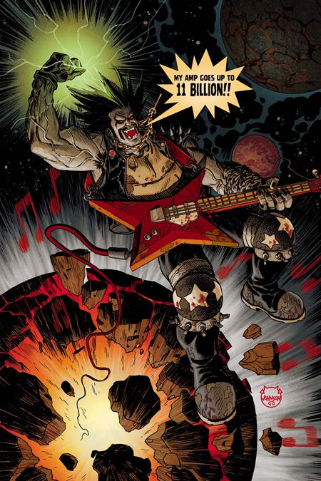 LOBO #7 CVR B DAVE JOHNSON CARD STOCK VAR — Cover