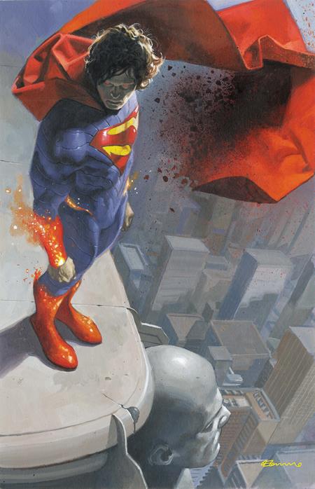 ABSOLUTE SUPERMAN #23 CVR D FABRIZIO DE TOMMASO CARD STOCK VAR — Cover