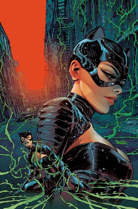 CATWOMAN #91 CVR E DAN PANOSIAN BAD SEEDS SPOT FOIL VAR (BATMAN BAD SEEDS) — Cover