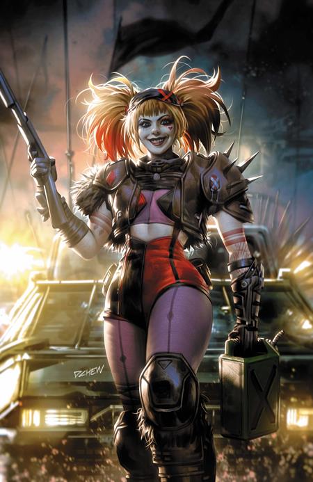 HARLEY QUINN #66 CVR D DERRICK CHEW CARD STOCK VAR (BATMAN BAD SEEDS) — Cover