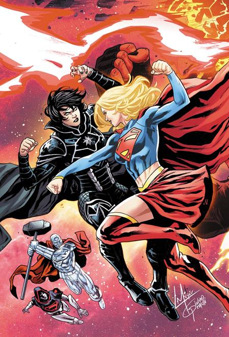 SUPERGIRL #17 CVR A LUCAS MEYER CONNECTING (KINGDOM OF ZOD) — Cover