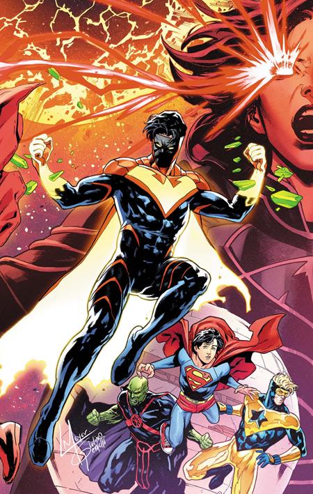 ACTION COMICS #1102 CVR A LUCAS MEYER CONNECTING (KINGDOM OF ZOD) — Cover