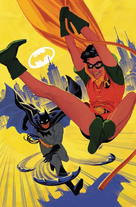 BATMAN & ROBIN YEAR ONE DYNAMIC DUOS #2 (OF 12) CVR B DAVID TALASKI CARD STOCK VAR — Cover