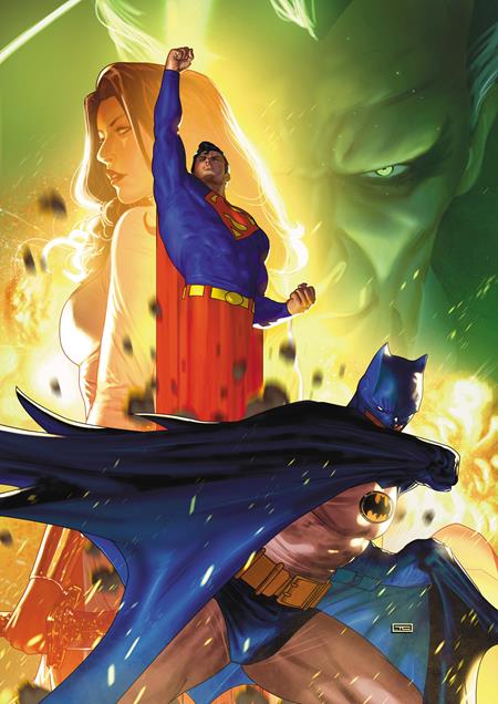 BATMAN SUPERMAN WORLDS FINEST #55 CVR B TAURIN CLARKE CARD STOCK VAR — Cover