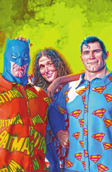 BATMAN SUPERMAN WEIRD AL WORLDS WEIRDEST #1 (ONE SHOT) CVR B MARK SPEARS CARD STOCK VAR — Cover
