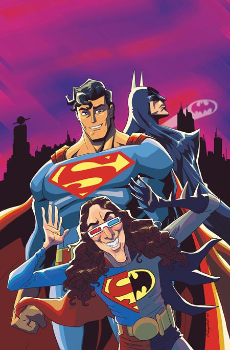 BATMAN SUPERMAN WEIRD AL WORLDS WEIRDEST #1 (ONE SHOT) CVR D JERRY GAYLORD CARD STOCK VAR — Cover