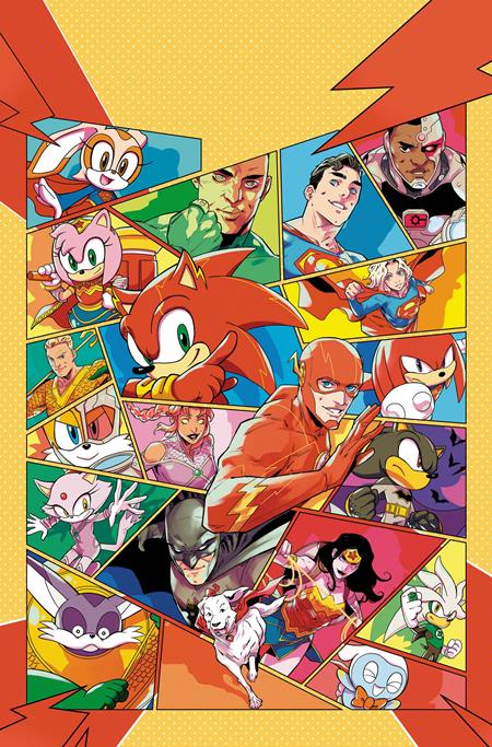 DC X SONIC THE HEDGEHOG METAL LEGION #5 (OF 5) CVR A PABLO M COLLAR — Cover