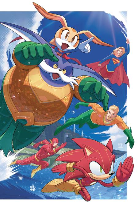 DC X SONIC THE HEDGEHOG METAL LEGION #5 (OF 5) CVR B MIN HO KIM CARD STOCK VAR — Cover