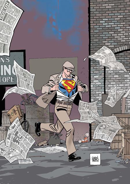 SUPERMAN THE STRANGER #1 (OF 6) CVR C GORAN PARLOV CARD STOCK VAR (MR) — Cover