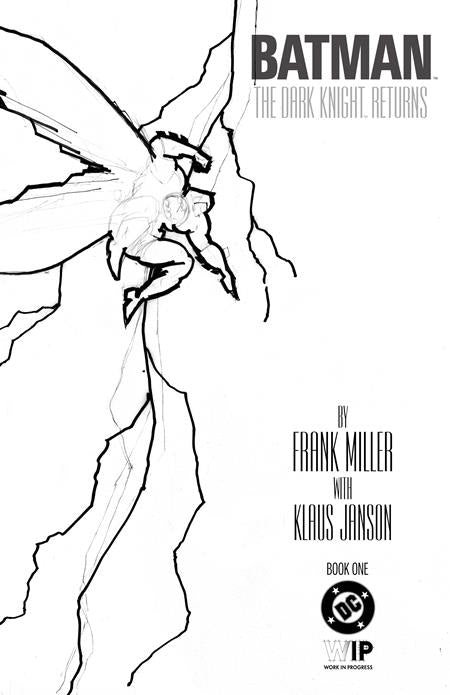 DC W.I.P. BATMAN THE DARK KNIGHT RETURNS #1 — Cover