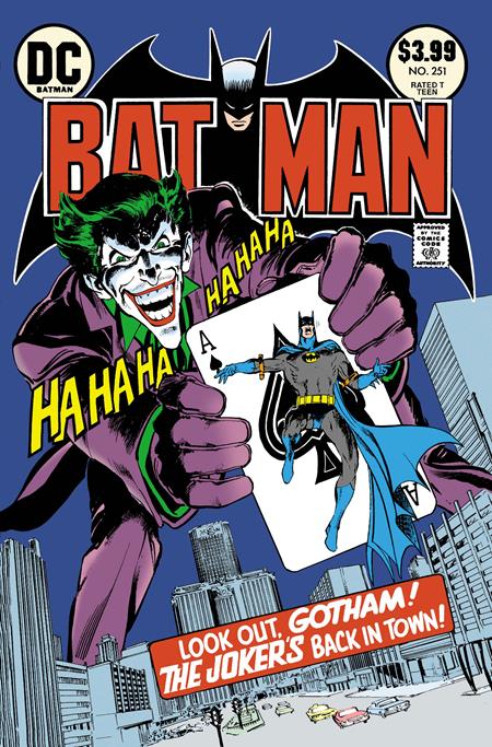 BATMAN #251 FACSIMILE EDITION CVR A NEAL ADAMS — Cover