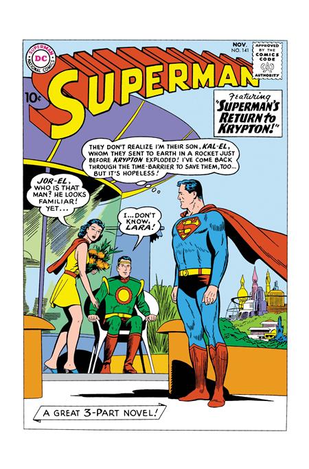 SUPERMAN #141 FACSIMILE EDITION CVR A CURT SWAN — Cover