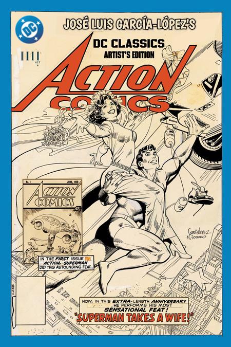 JOSE LUIS GARCIA-LOPEZS DC CLASSICS ARTISTS EDITION HC — Cover