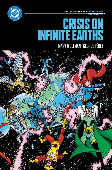 CRISIS ON INFINITE EARTHS TP (DC COMPACT COMICS EDITION) — Cover